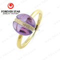 14K Yellow Gold Ring Designs for Girls